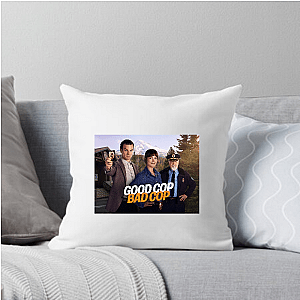 Cop Drama, Twice the Heat Good Cop Bad Cop Pillows Cover