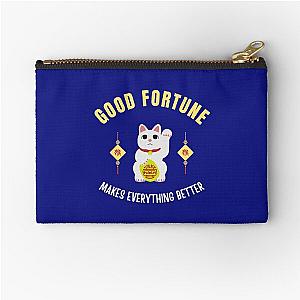 Good Fortune makes a zipper pouch better.