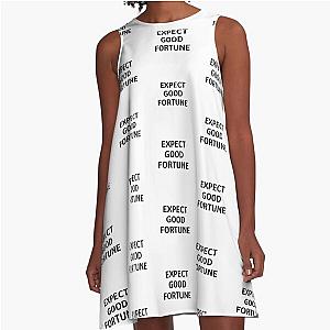 Expect Good Fortune Aline Dress