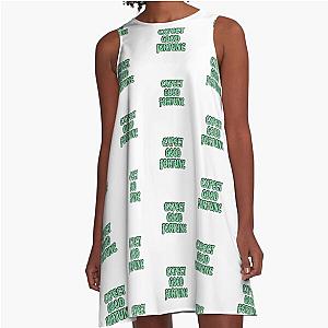 Expect to Wear a Good Fortune A Line Dress