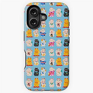 Good Fortune Lucky Maneki Neko Stack iPhone Tough Case