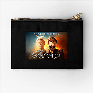 Heaven & Hell Collide – Good Omens Good Omens Zipper Pouches