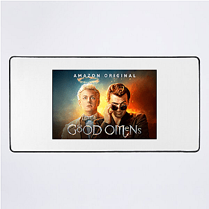 Heaven & Hell Collide – Good Omens Good Omens Mouse Pads