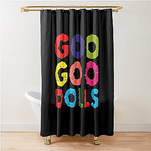 1987 Goo Goo Dolls Logo Shower Curtain