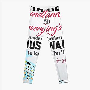 Goo Goo Dolls Song Lyrics Poster - Goo Goo Dolls 1998 - And I Don't Want The World To See Me Leggings