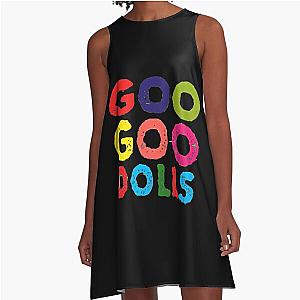 1987 Goo Goo Dolls Logo A-Line Dress