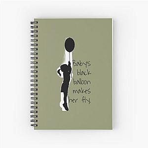 Black Balloon  Goo Goo Dolls   Spiral Notebook