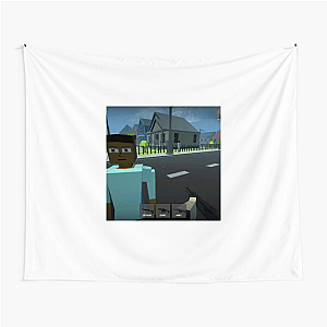 GoreBox Iconic Explosions and Dynamic Physics Motif Gore Box Tapestries