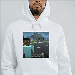 GoreBox Iconic Explosions and Dynamic Physics Motif Gore Box Hoodies