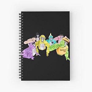 Me and my Friends Forever! - Gorilla Tag Here Banana  Spiral Notebook