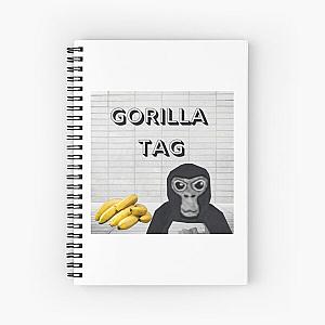 Gorilla Tag Bananas  Spiral Notebook