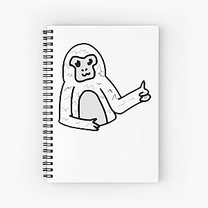 Gorilla tag pfp maker logo Spiral Notebook