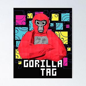 Gorilla Tag cools red 4   Poster