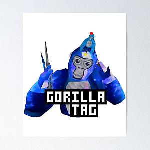 Gorilla Tag Monkey Hat  Poster