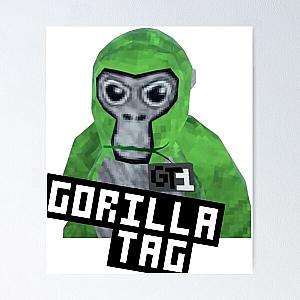 Gorilla Tag Mods Green Monkey  Poster