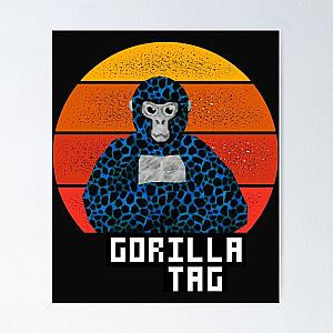 Gorilla tag pfp maker Gorilla Tag Blue Lava vintage   Poster