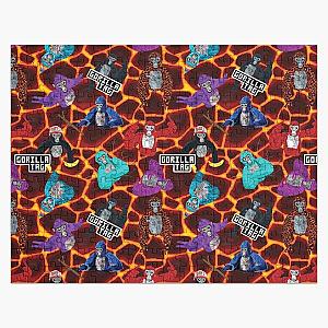 Gorilla Tag Lava Monke Party Jigsaw Puzzle