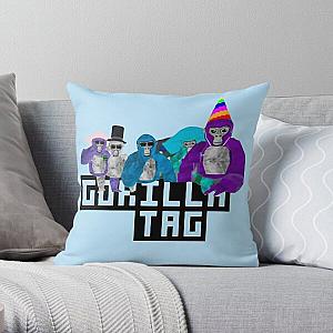 Gorilla Tag Party Time Brithday Gang Gorilla Tag Merch Unisex Tshirt Blend Hoodie Long Sleeve Crewneck Sweatshirt Throw Pillow