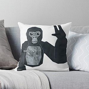 Gorilla tag monkey Throw Pillow