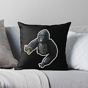 Here Banana- Gorilla Tag Throw Pillow