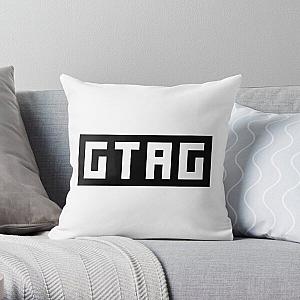 Unofficial Gorilla Tag "GTAG" Logo Merch Throw Pillow