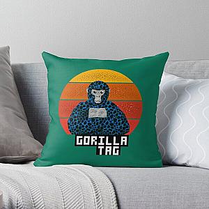 Gorilla tag pfp maker Gorilla Tag Blue Lava vintage   Throw Pillow