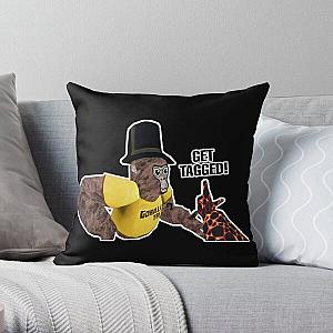 Get Tagged! - Gorilla Tag Throw Pillow