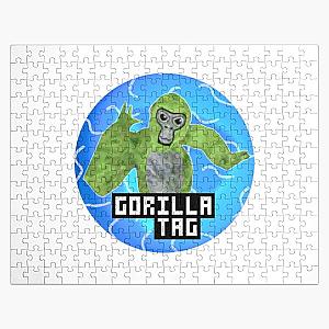 Gorilla Tag Green Gorilla Shirt  Jigsaw Puzzle