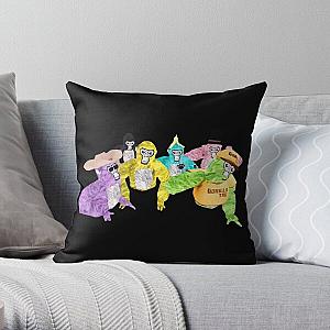 Me and my Friends Forever! - Gorilla Tag Here Banana  Throw Pillow