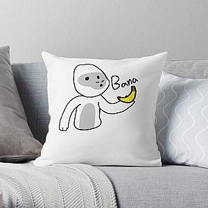 Gorilla tag pfp maker cute Throw Pillow