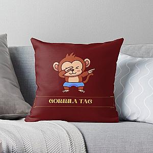 funny pfp - gorilla tag  Throw Pillow