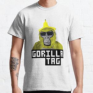 Gorilla Tag Monkey Banana Peel Gorilla Monke Gorilla Tag PFP Maker by POLKART   Classic T-Shirt