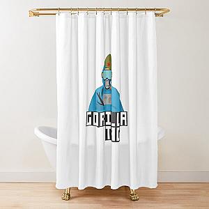 Gorilla tag blue gorilla Shower Curtain