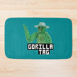 Gorilla Tag Green Gorilla Hat  Bath Mat