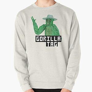 Gorilla Tag Green Gorilla Hat  Pullover Sweatshirt