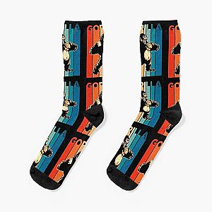 Gorilla Tag - Cool Gorilla Vintage Retro T-Shirt - Gorillas Costume Socks