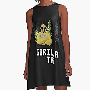 gorilla tag pfp maker Gorilla Tag junggle gorilla   A-Line Dress