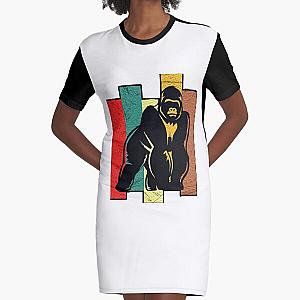 Gorilla Tag - Gorilla Shirt Graphic T-Shirt Dress