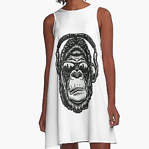 Gorilla Tag - Gorilla Music   1 A-Line Dress