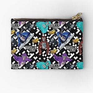 Gorilla Tag VR Gamer Merch Pixel Monke Zipper Pouch