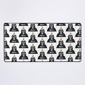 Gorilla tag monkey with birthday hat   Desk Mat