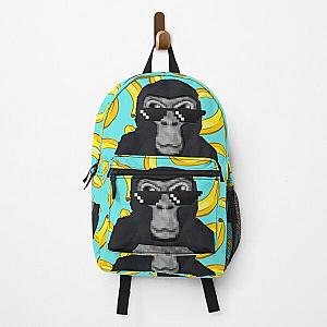 gorilla tag pfp maker with banan Backpack