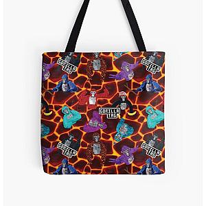 Gorilla Tag Lava Monke Party All Over Print Tote Bag