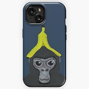 Gorilla tag monkey with banana  iPhone Tough Case