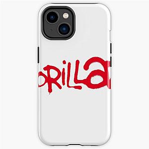 Gorillaz Cases - Gorillaz Paint Brush Red Iphone Tough Case RB2709