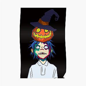 Gorillaz Posters - Happy Halloween Gorillaz Poster RB2709