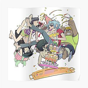 Gorillaz Posters - Gorillaz - Funny Birthday Party Poster RB2709