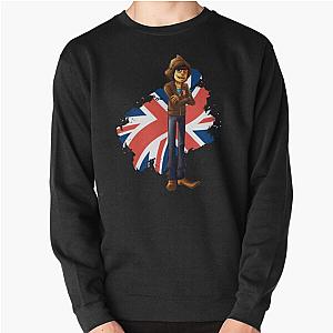 Gorillaz Sweatshirts - Gorillaz United Kingdom Pullover Sweatshirt RB2709