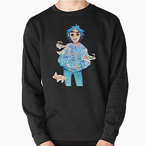 Gorillaz Sweatshirts - Gorillaz Pullover Sweatshirt RB2709