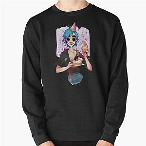 Gorillaz Sweatshirts - Gorillaz 2-D Pullover Sweatshirt RB2709